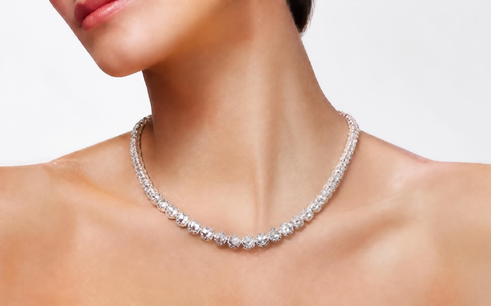 Adamasia Rivière Collier aus Brillanten